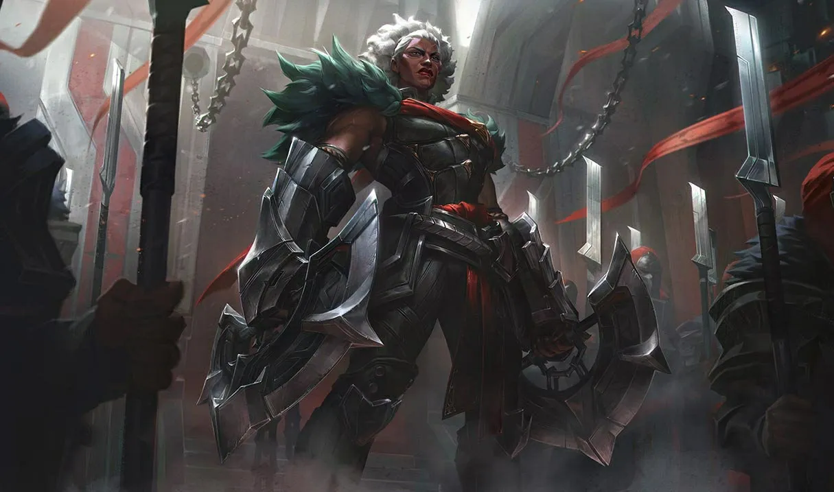 Ambessa splash art