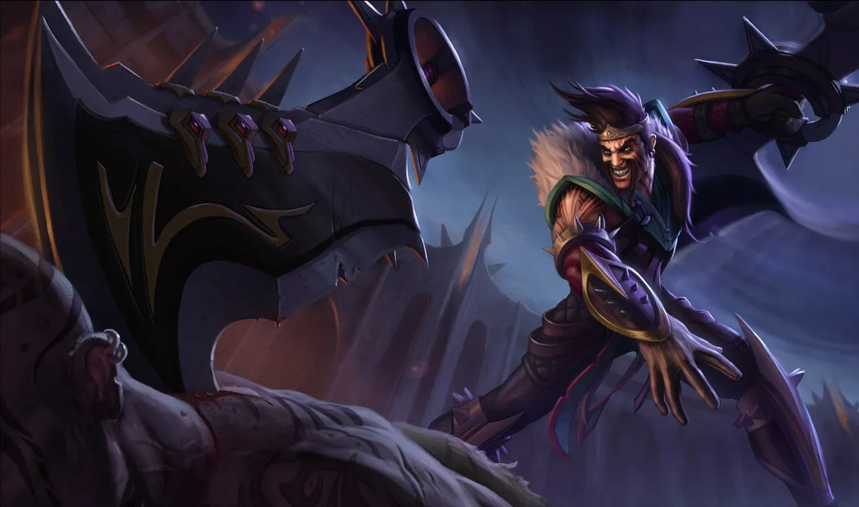 Draven splash art