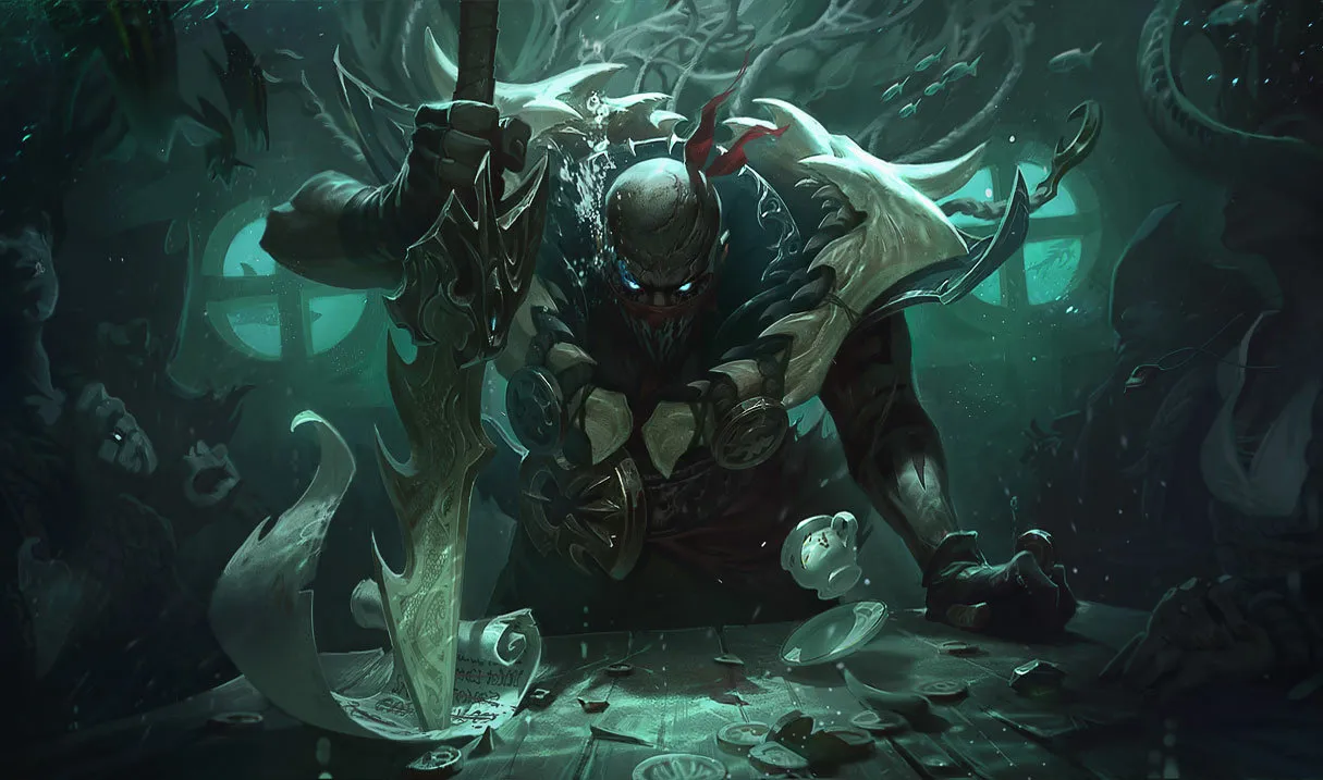 Pyke splash art